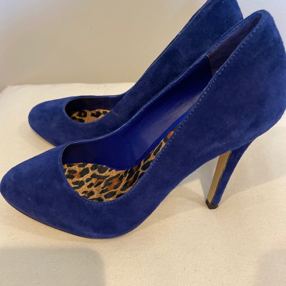 Aldo Blue Suede Pumps